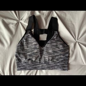 Grey Sports Bra